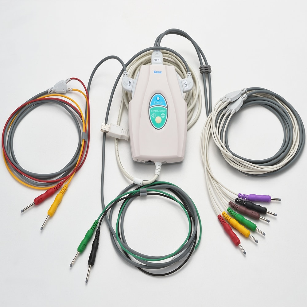 Máquina digital de ECG-MK1203C, electrocardiógrafo portátil, 3 CANALES, 12  Plomo, ECG/EKG, precio - AliExpress